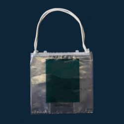 Surfilm Packaging- Sac poignées rigides avec cordelettes sans soufflet