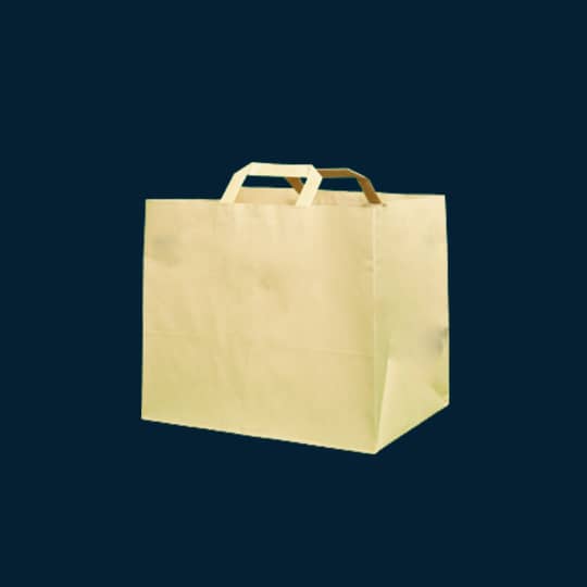 boutique-surfilm-sacs-et-film-sur-stock-Sac-papier-kraft-brun-recyclé-et-recyclable-à-poignées-plates-32+21+27