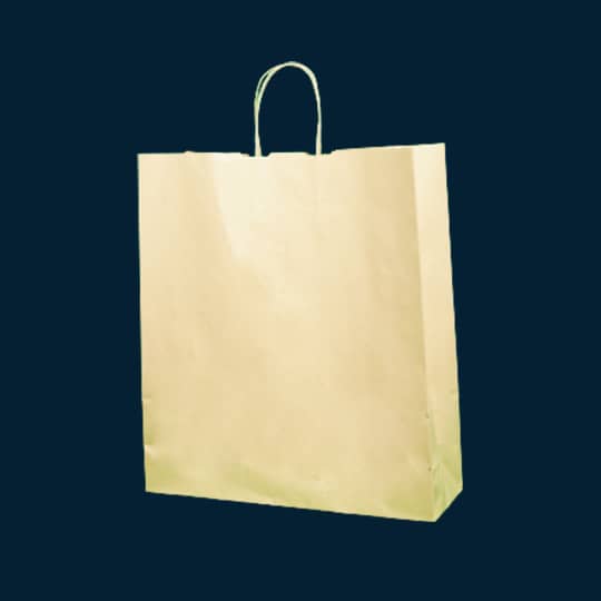 la-boutique-Surfilm-sacs-et-films-sur-stock-Sacs-de-courses-Sac-papier-kraft-havane recyclé et recyclable à poignées torsadées 36+12x41